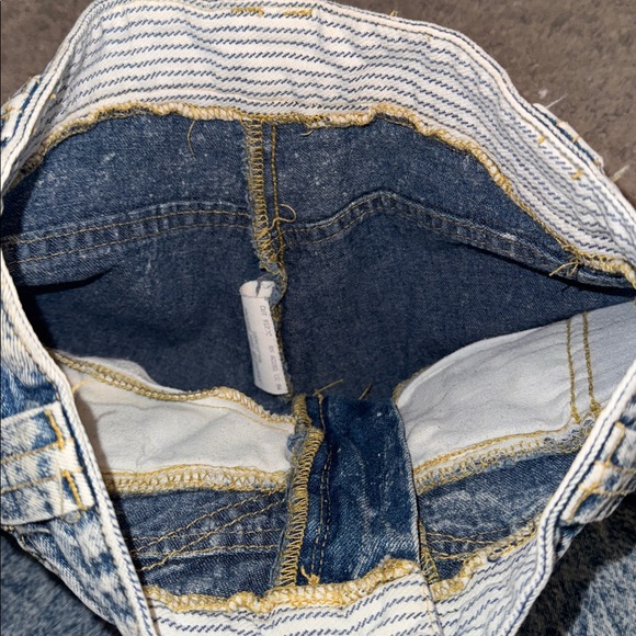 Cherokee vintage stone washed jeans girls size 12 80’s 90’s rare denim pleated - Picture 6 of 8